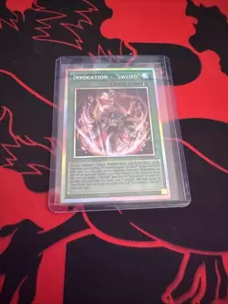 Yu-Gi-OH Invocation "Sword" CHIM-EN053 Chaos Impact 1st Ed Rainbow Foil ENG - Image 1