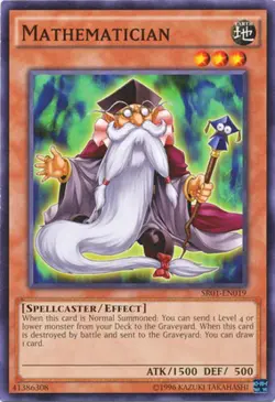 Mathematician - SR01-EN019 - Common - Unlimited Edition - Near Mint - Image 1
