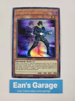 YuGiOh! Doppelwarrior 1st Edition GFP2-EN102 Ultra Rare foil - MN - Image 1