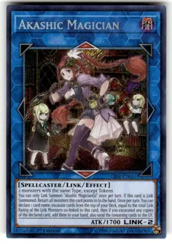 Yugioh Akashic Magician CIBR-EN051 Secret Rare 1st Ed NM - Image 1