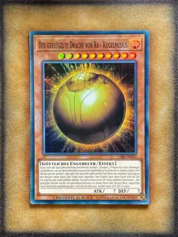 Yugioh The Winged Dragon of Ra - Sphere Mode CIBR-ENSE2 Super Rare GERMAN NM - Image 1