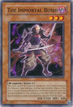 The Immortal Bushi - PTDN-EN029 - Common - Unlimited Edition - Lightly Played - Image 1