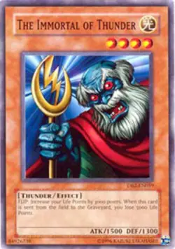 The Immortal of Thunder - DB2-EN059 - Common - Unlimited Edition - Near Mint - Image 1