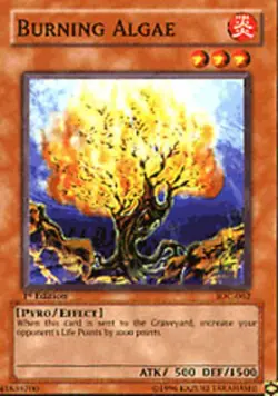Burning Algae - IOC-062 - Common - Unlimited Edition - Near Mint - Image 1
