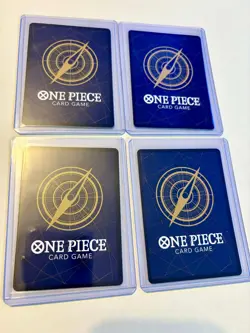 4x Monkey.D.Luffy (Welcome Pack Vol. 2) One Piece Promotion Cards ST16-005 NM - Image 2