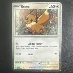 Pokemon Eevee - 200 (Cosmos Holo) Promo 200 SVP Scarlet & Violet Promo Cards NM - Image 1