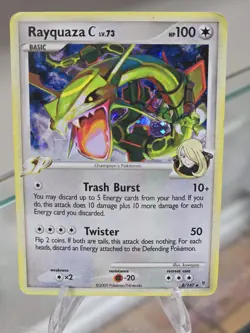 Pokemon Card Supreme Victors Rayquaza C 8/147 Holo Rare - Image 1