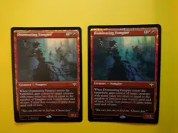 MTG Card. Dominating Vampire x2 FOIL promo VOW rare as pictures 2 card promo - Image 3