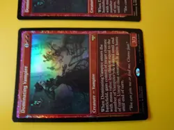 MTG Card. Dominating Vampire x2 FOIL promo VOW rare as pictures 2 card promo - Image 5