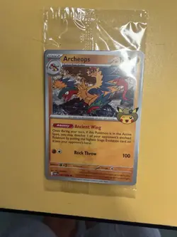 Archeops Pokemon Chicago Field Museum Fossil Exhibit Promo Card SEALED - Image 1