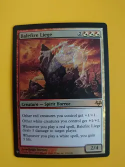 MTG Card. Balefire Liege Mystery Booster FOIL - Image 1