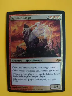 MTG Card. Balefire Liege Mystery Booster FOIL - Image 2