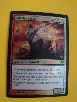 MTG Card. Balefire Liege Mystery Booster FOIL - Image 3