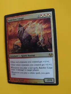 MTG Card. Balefire Liege Mystery Booster FOIL - Image 4