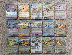 Pokemon TCG 15-Card Holo Lot | Prismatic Evolutions | Tera ex Espeon ex - Image 1