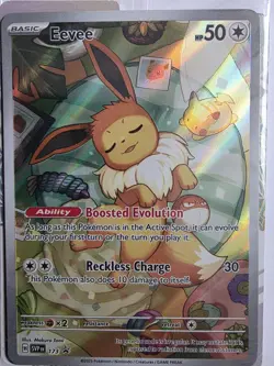 Pokemon TCG Eevee Holo Promo SV: Scarlet & Violet Promo Cards 173 - SEALED - Image 2