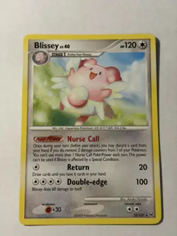 Pokemon Card Blissey 22/127 Platinum Rare - Image 1