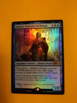 MTG Card. Barrin, tolarian Archmage M21 rare Human Wizard - Image 1