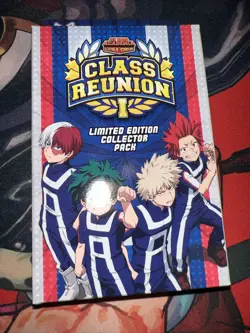 My Hero Academia Card Game - Limited Edition Collector PACK - CLASS REUNION - Image 1