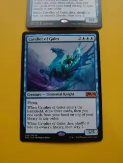 Cavalier of Gales x2 Core Set 2020. M20. Magic the Gathering 2 Card. - Image 2