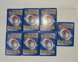 Pokemon Black & White Base Set 7 Card Lot Reuniclus Holo Oshawott Snivy Rare - Image 5