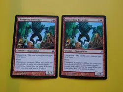 MTG Card. Changeling Berserker x 2 Lorwyn Shapeshifter - Image 1