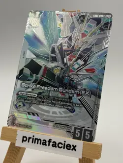 Gundam Card - Strike Freedom Gundam (EX) - EB01-041 LR+ - Image 2