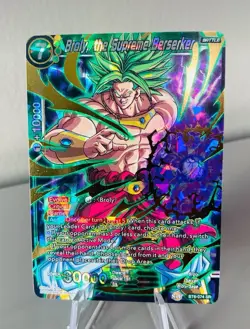 Dragon Ball Super Card Game Broly, the Supreme Berserker BT6-074 SR NM Condition - Image 1