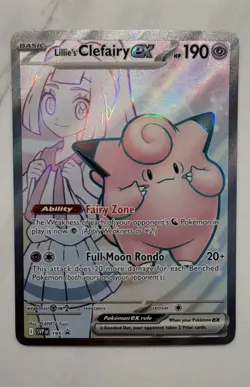 Lillie's Clefairy ex 195 Sv: Scarlet & Violet Promo Cards Holo - Image 1