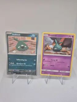 Trubbish 116/182 And Trubbish 50/145 Pokemon Card Lot B5 - Image 1