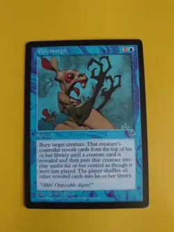 Polymorph. Sorcery Mirage. Old Vintage. Magic the Gathering Card. - Image 2