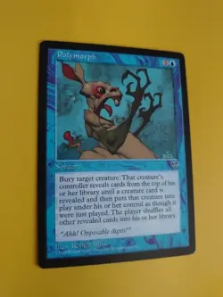 Polymorph. Sorcery Mirage. Old Vintage. Magic the Gathering Card. - Image 3