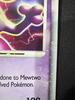 Pokemon Mewtwo TCG LV.X Holo Card 144/146 Legends Awakened 2008 Vintage - Image 2