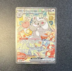 Cinccino ex 119/086 Full Art Holo Rare English Pokemon TCG Card - Image 1