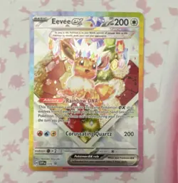 The Pokemon Company Eevee ex 174 SV Promo Holo ENG 200 HP Pokemon TCG Card - Image 1
