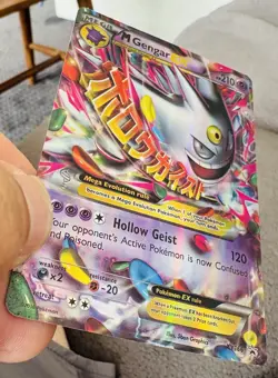 #5 M Gengar EX XY166 Black Star Promo 2016 Holo Rare Pokemon Card - Image 5