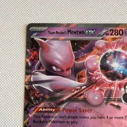 Pokemon TCG Card - Team Rocket's Mewtwo EX ASC 079/217 - Image 5