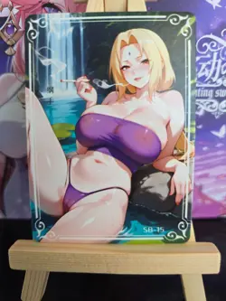 Tsunade | Naruto | SB-15 | VSS | Sexy Anime Waifu Card - Image 1