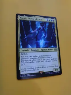 Noctis, Prince of Lucis. RARE Final Fantasy noble. Magic the Gathering Card. - Image 2