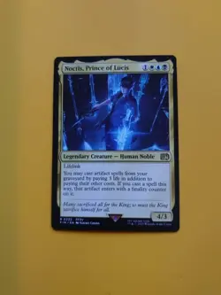 Noctis, Prince of Lucis. RARE Final Fantasy noble. Magic the Gathering Card. - Image 3