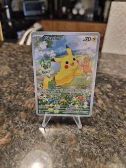 Pokemon Pikachu TCG SVP088 Black Star Promo Card NM/M Condition - Image 1
