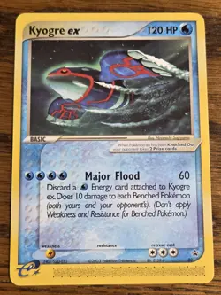 Pokemon Black Star Promo # 001 KYOGRE EX ,,nice card,,never played - Image 1