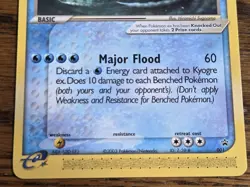 Pokemon Black Star Promo # 001 KYOGRE EX ,,nice card,,never played - Image 3