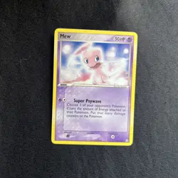 Mew - 111/110 - EX Holon Phantoms- - Non Holo - Pokemon Card -NM - Image 3