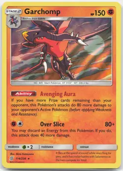 Garchomp (Cosmos Holo) 114/236 Promo Miscellaneous Cards & Products Pokemon NM - Image 1
