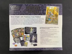 Pokemon Cards Sealed ETB Pokemon Center Exclusive Paldean Fates S&V - Image 3