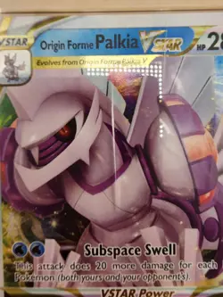 2022 POKEMON ASTRAL RADIANCE #040 ORIGIN FORME PALKIA VSTAR PSA 9 *Cracked Case - Image 3