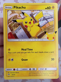 McDonalds Pikachu ✨1c Start✨ 25/25 2021 Promo Pokemon Trading Card Game 🌺 - Image 1