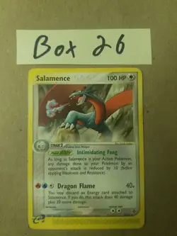 Salamence EX Dragon Near Mint 19/97 Rare Non-Holo Regular Pokemon MP - Image 1