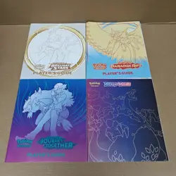 Pokemon TCG Player's Guide 4 Book Lot (7-5) - Image 1